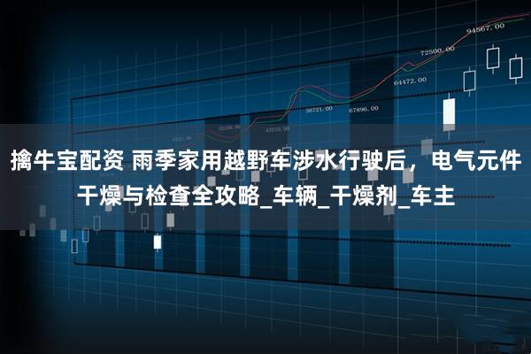 擒牛宝配资 雨季家用越野车涉水行驶后，电气元件干燥与检查全攻略_车辆_干燥剂_车主