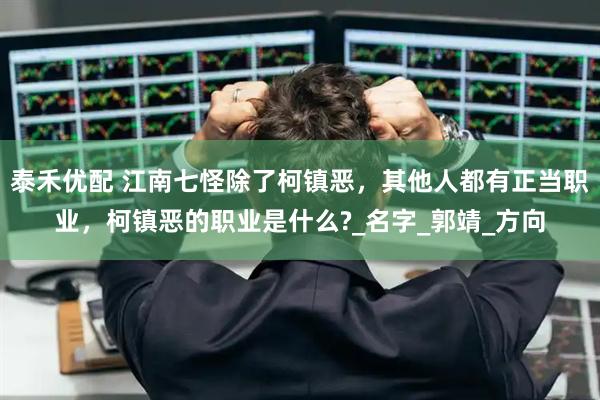 泰禾优配 江南七怪除了柯镇恶，其他人都有正当职业，柯镇恶的职业是什么?_名字_郭靖_方向